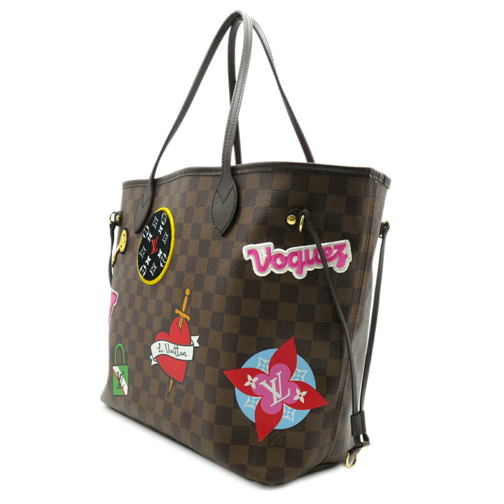 楽天市場】ルイ・ヴィトン LOUIS VUITTON ネヴァーフルMM パッチーズ 