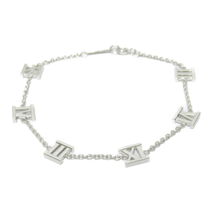 楽天市場】ティファニー TIFFANY＆CO アトラス5チャームブレスレット 