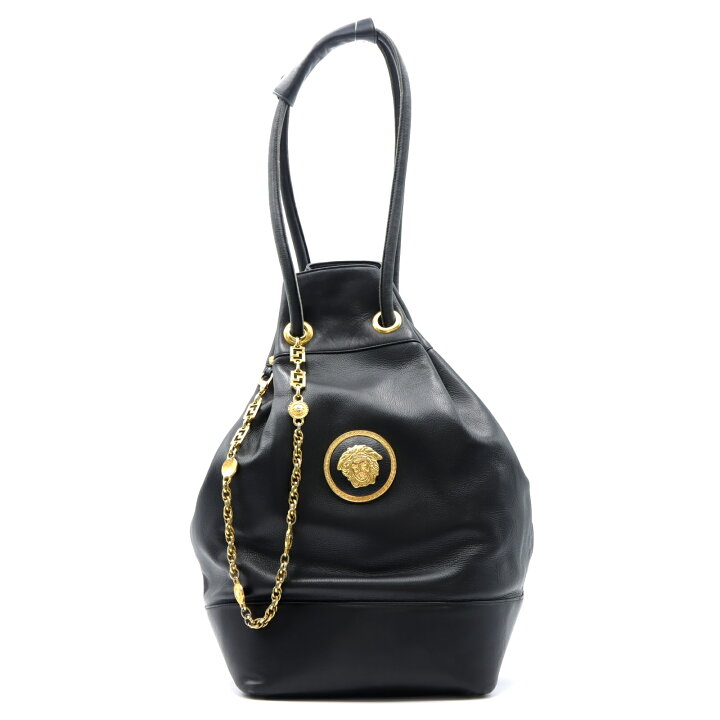 楽天市場】ヴェルサーチ VERSACE 巾着ショルダーバッグ ショルダー 
