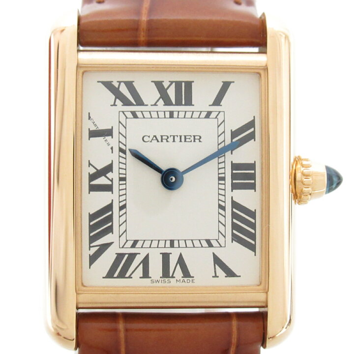 楽天市場】カルティエ CARTIER タンク ルイSM 腕時計 時計 K18(750  