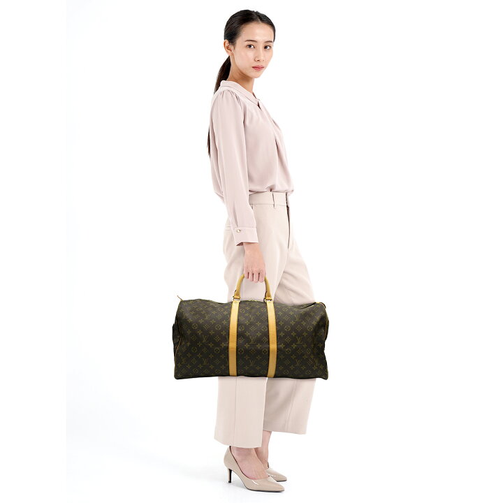 楽天市場】ルイ・ヴィトン LOUIS VUITTON キーポル55 ボストンバッグ  