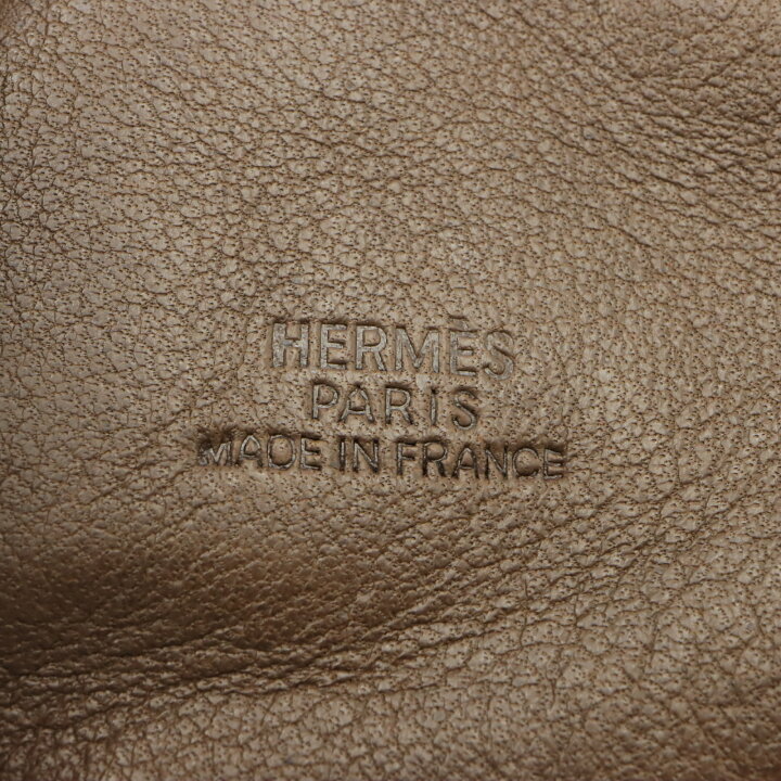 楽天市場】エルメス HERMES 巾着ポーチ ポーチ バッグ ラムスキン（羊 
