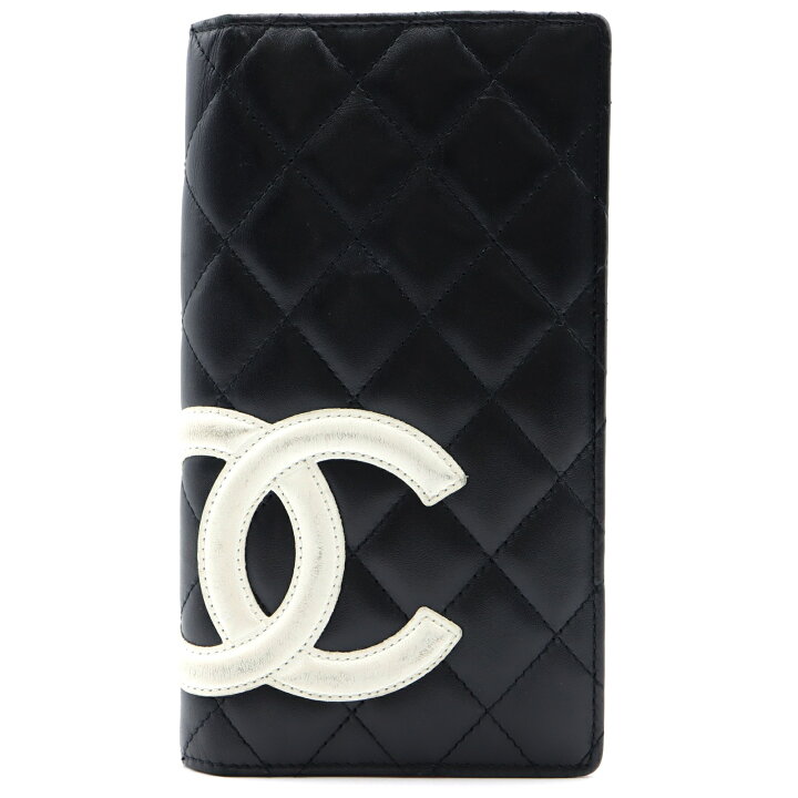 楽天市場】シャネル CHANEL マトラッセ 二つ折長財布 財布 ラムスキン  