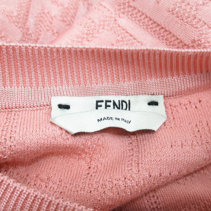 楽天市場】フェンディ FENDI 半袖ニット ニット 衣料品 トップス  