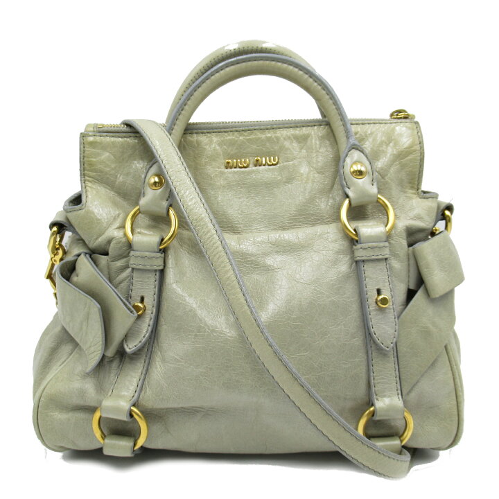 楽天市場】ミュウ ミュウ Miu Miu 2WAYショルダーバッグ ショルダー 