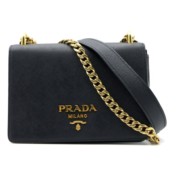 楽天市場】プラダ PRADA チェーンショルダー ショルダーバッグ バッグ  
