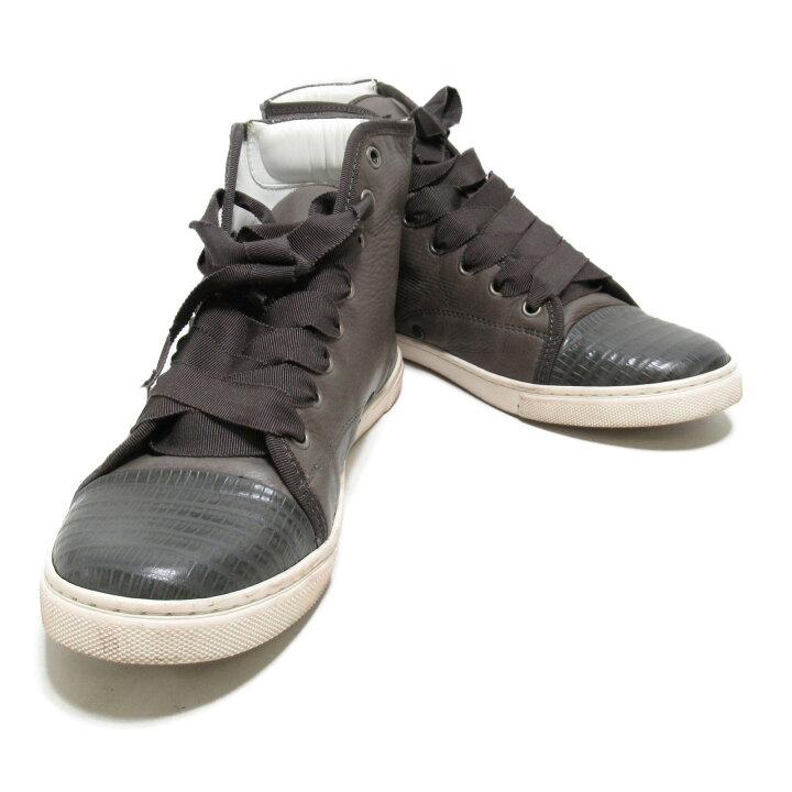 楽天市場】ランバン LANVIN ハイカットスニーカー スニーカー 靴 