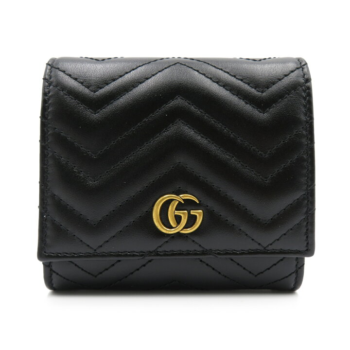 楽天市場】グッチ GUCCI GGマーモント カードケースウォレット 二 