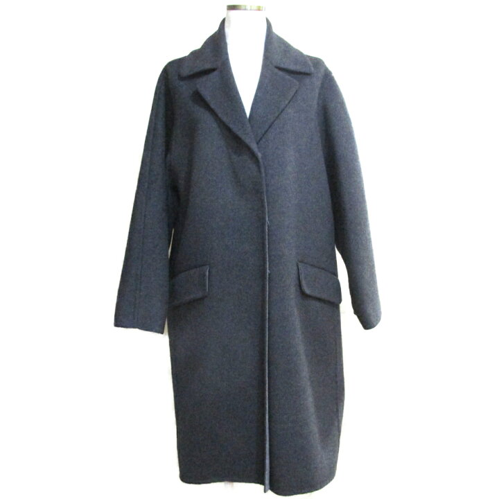 楽天市場】プラダ PRADA カシミアコート ステンカラーコート 衣料品  
