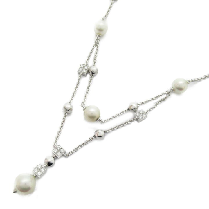 楽天市場】ブルガリ BVLGARI ルチアパールダイヤモンド ネックレス  
