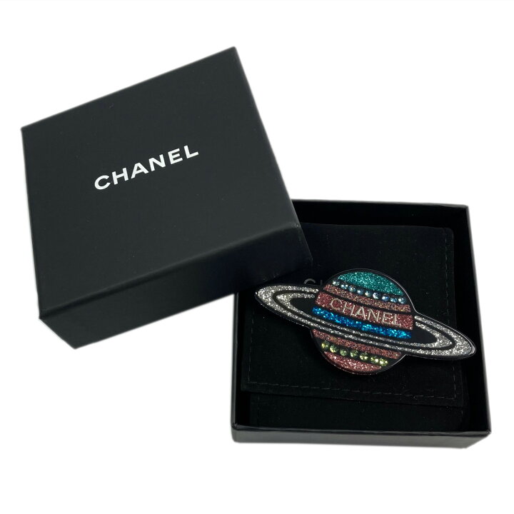 楽天市場】シャネル CHANEL 土星 ブローチ ブローチ アクセサリー 