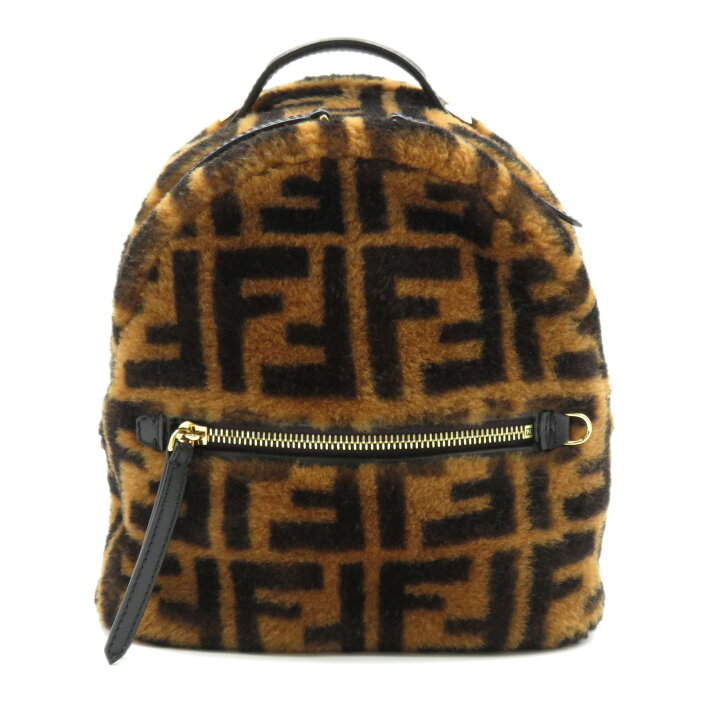 楽天市場】フェンディ FENDI ズッカ ミニリュックサック リュック  