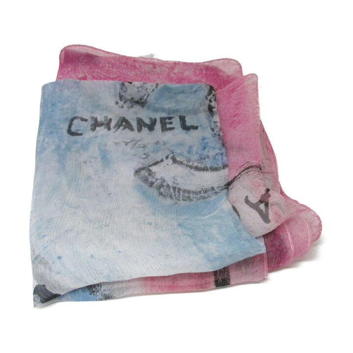 楽天市場】シャネル CHANEL スカーフ 衣料品 シルク レディース ピンク  