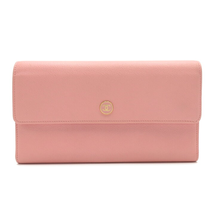 楽天市場】シャネル CHANEL ココボタン 三つ折長財布 三つ折長財布  