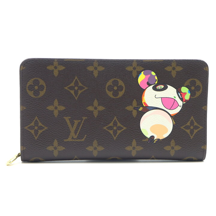 楽天市場】ルイ・ヴィトン LOUIS VUITTON ポルトモネ・ジップ 村上隆 