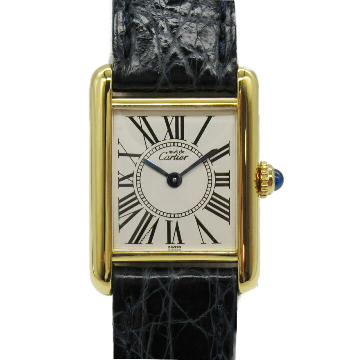 楽天市場】カルティエ CARTIER マストタンク ヴェルメイユ ウォッチ  