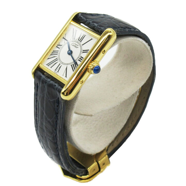 楽天市場】カルティエ CARTIER マストタンク ヴェルメイユ ウォッチ  