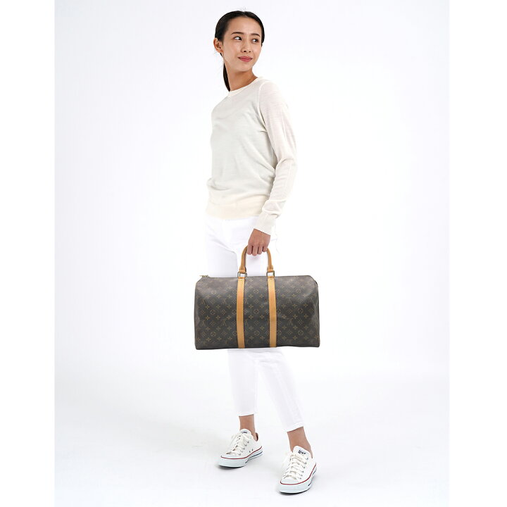 楽天市場】ルイ・ヴィトン LOUIS VUITTON キーポル45 ボストンバッグ  