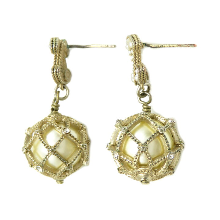 楽天市場】シャネル CHANEL パール ココマーク ピアス ピアス 