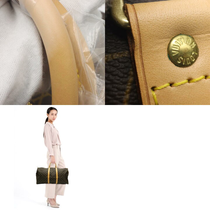 ルイ・ヴィトン LOUIS VUITTON キーポル55 ボストンバッグ バッグ PVC 