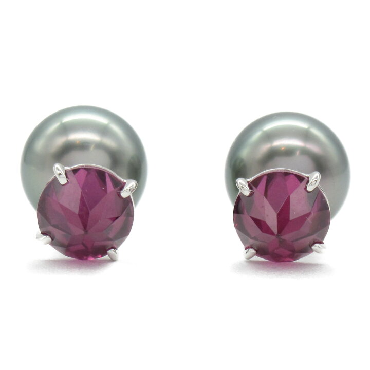 楽天市場】タサキ TASAKI リファインド リベリオン ガーネット ピアス 