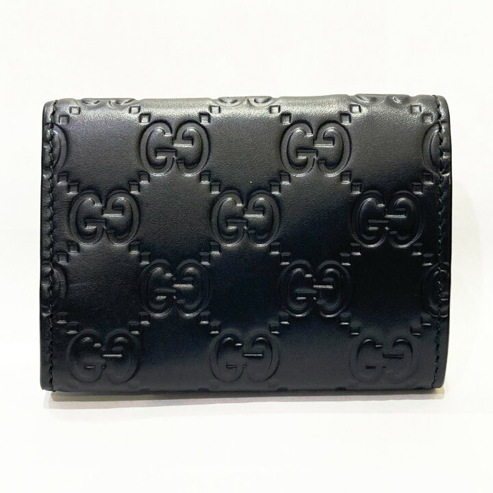 楽天市場】グッチ GUCCI 三つ折り財布 財布 レザー グッチシマ メンズ 