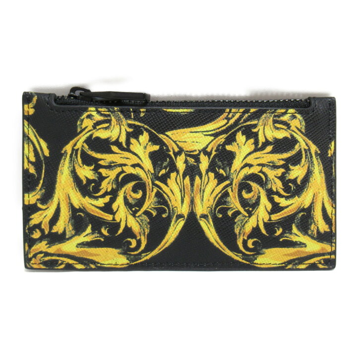 VERSACE カードケース レザー メンズ レディース マルチカラー 