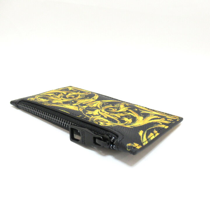 VERSACE カードケース レザー メンズ レディース マルチカラー 