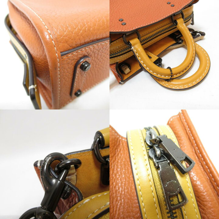 楽天市場】コーチ COACH ローグ 17 カラーブロック 2wayショルダー 