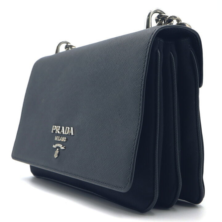 楽天市場】プラダ PRADA チェーンショルダー ショルダーバッグ バッグ 