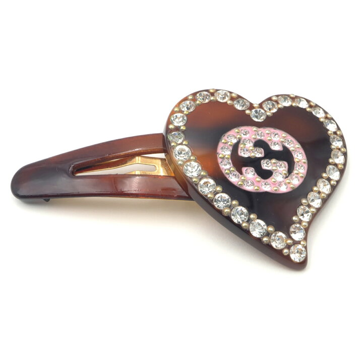 楽天市場】グッチ GUCCI ヘアピン バレッタ アクセサリー 