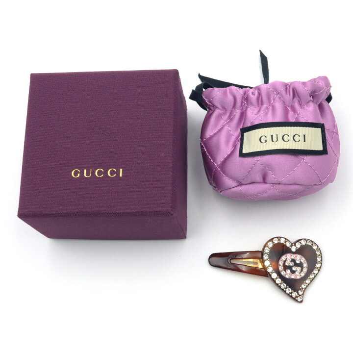 楽天市場】グッチ GUCCI ヘアピン バレッタ アクセサリー 