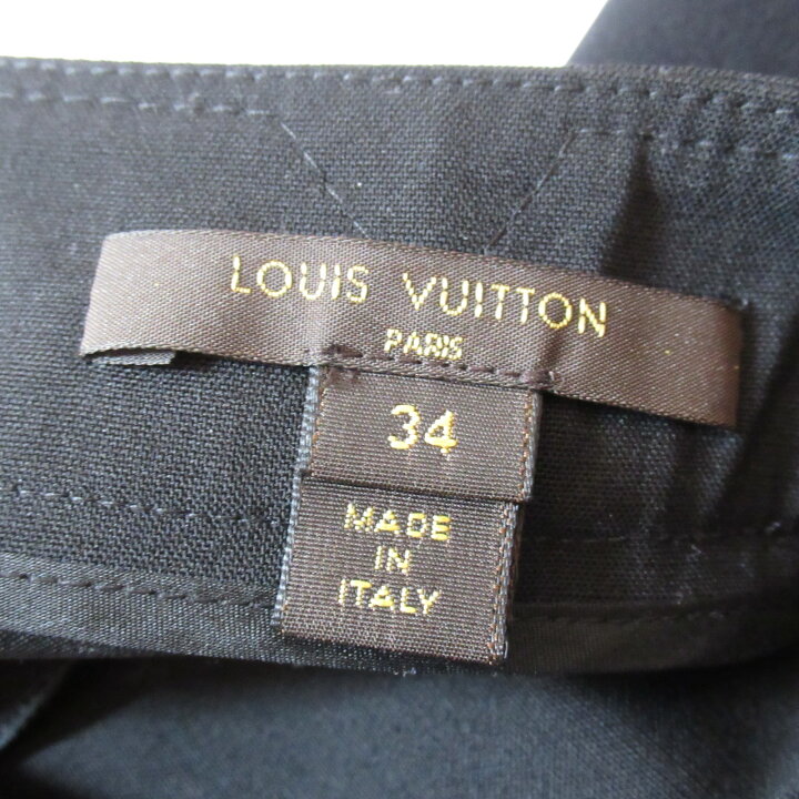 ルイヴィトン LOUIS VUITTON ロングパンツ ボトムス ストレート ジップ  