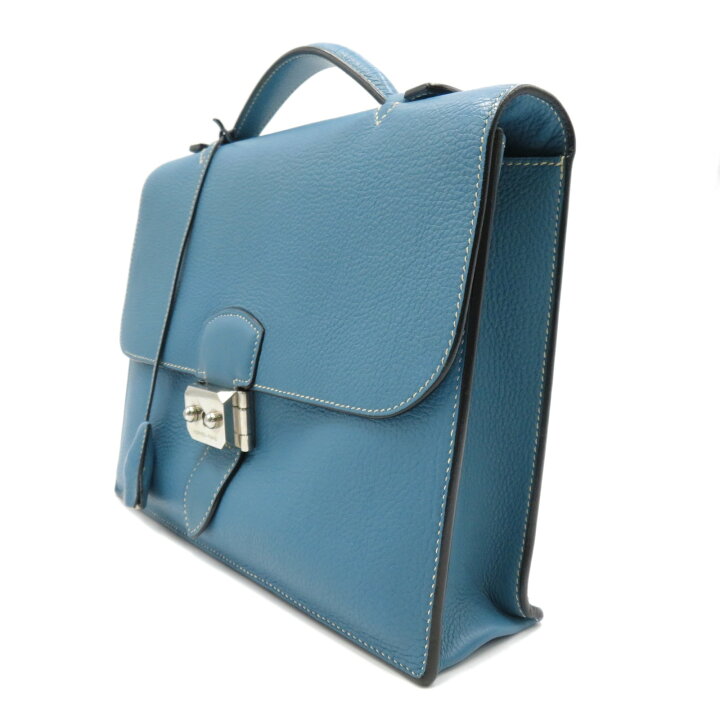 楽天市場】エルメス HERMES サックアデペッシュ27 ブリーフケース  