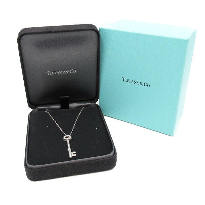 楽天市場】ティファニー TIFFANY＆CO オーバルキー ダイヤモンド 