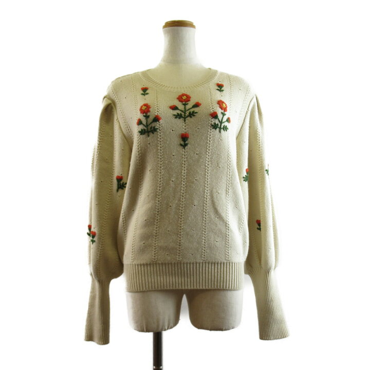 楽天市場】グッチ GUCCI 花柄 ニット・セーター ニット 衣料品  