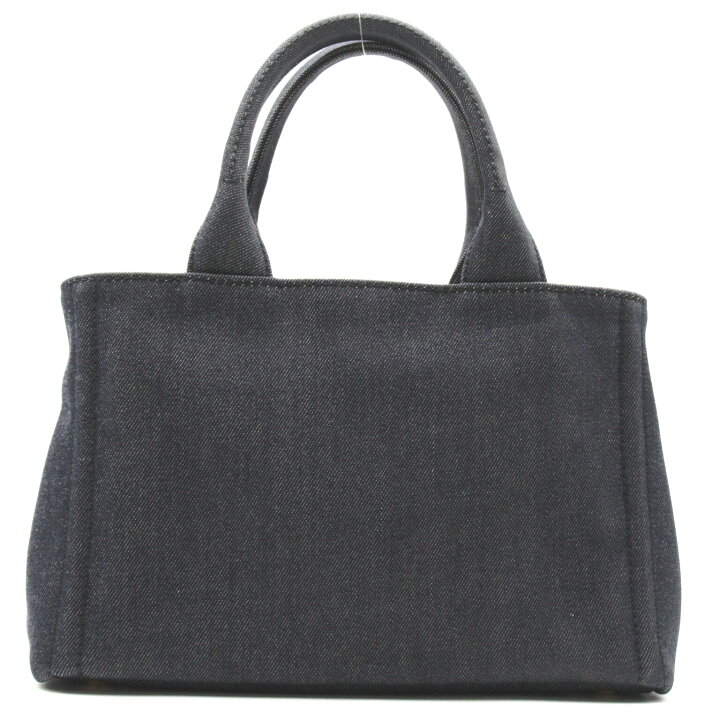 楽天市場】プラダ PRADA カナパ トートバッグ 2way バッグ デニム 