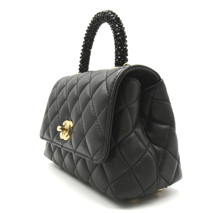 楽天市場】シャネル CHANEL ビジューハンドル ココハンドル XXS 2way 