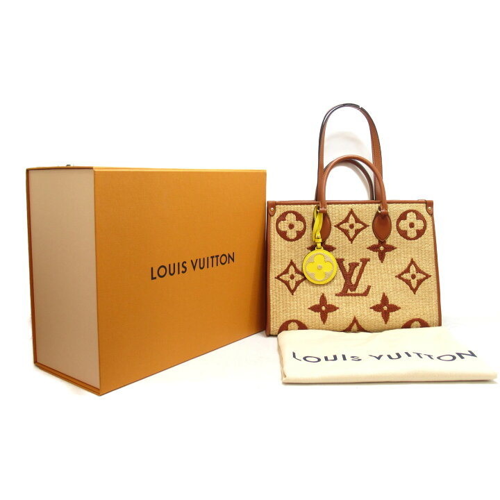 楽天市場】ルイ・ヴィトン LOUIS VUITTON オンザゴー MM トートバッグ 