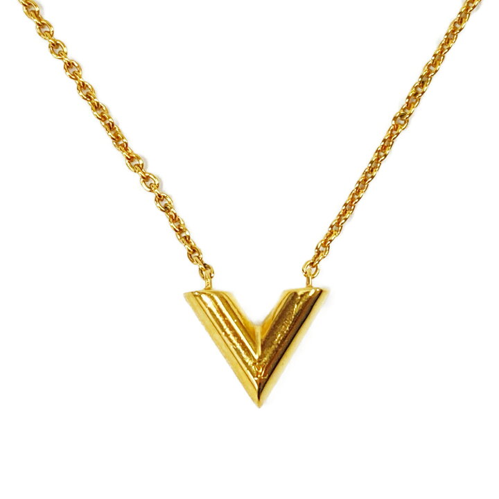 楽天市場】ルイ・ヴィトン LOUIS VUITTON エッセンシャルV ネックレス 