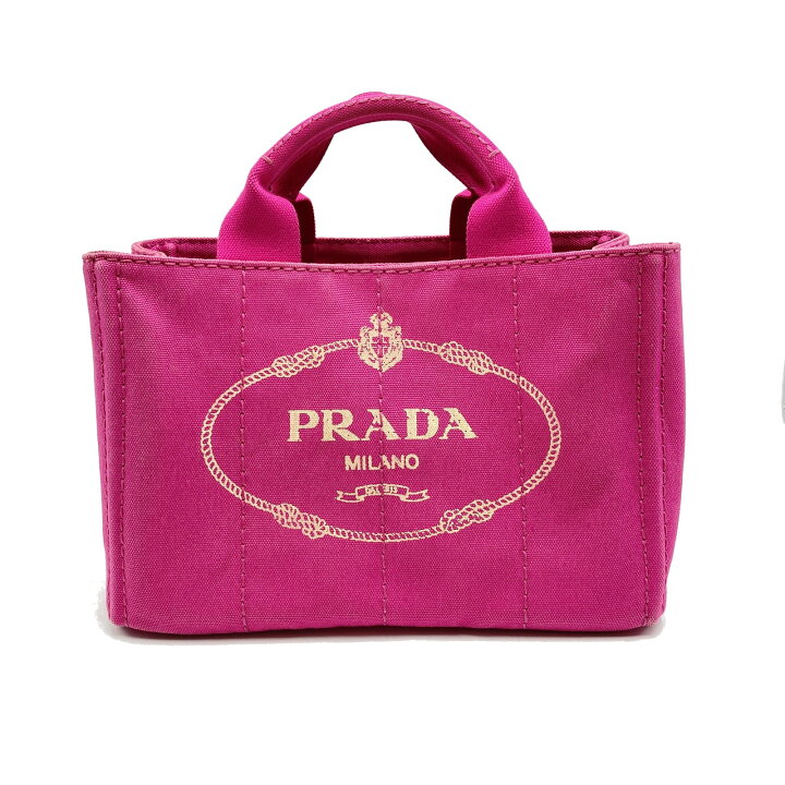 楽天市場 プラダ Prada カナパトート トートバッグ バッグ キャンバス メンズ レディース ピンク系 中古 ブランド ブランドバッグ バック トートバック トート Brandoff Tokyo