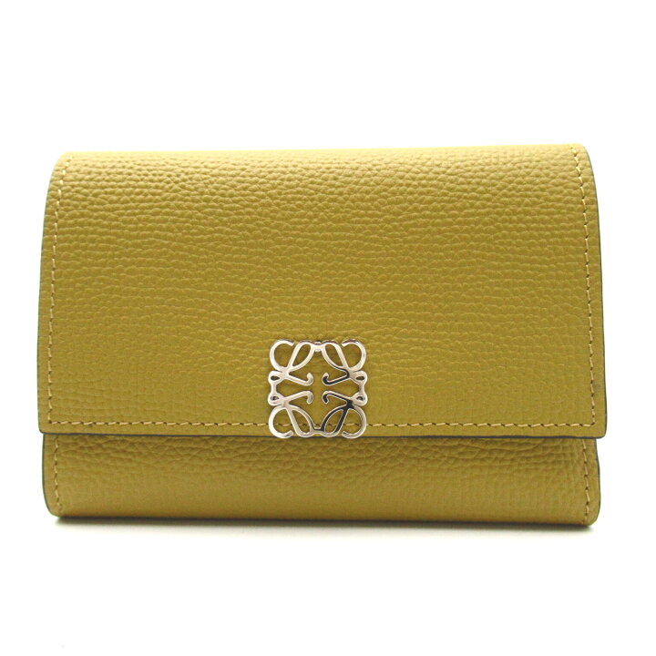 LOEWE◇LOEWE/3つ折り財布/レザー/イエロー （楽天市場】ロエベ LOEWE 