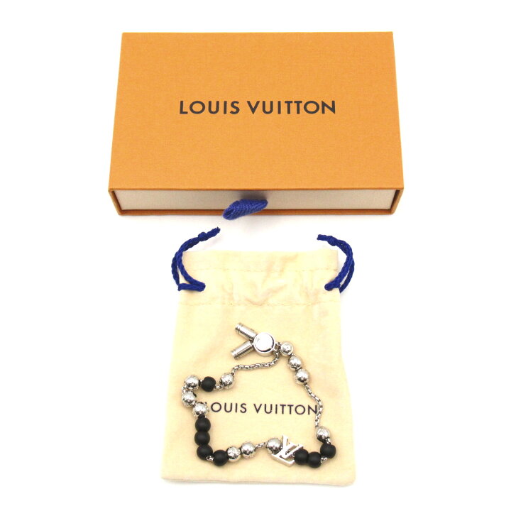 楽天市場】ルイ・ヴィトン LOUIS VUITTON ブラスレ モノグラム ビーズ 