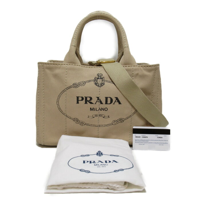 楽天市場】プラダ PRADA カナパトートバッグ 2wayショルダーバッグ  