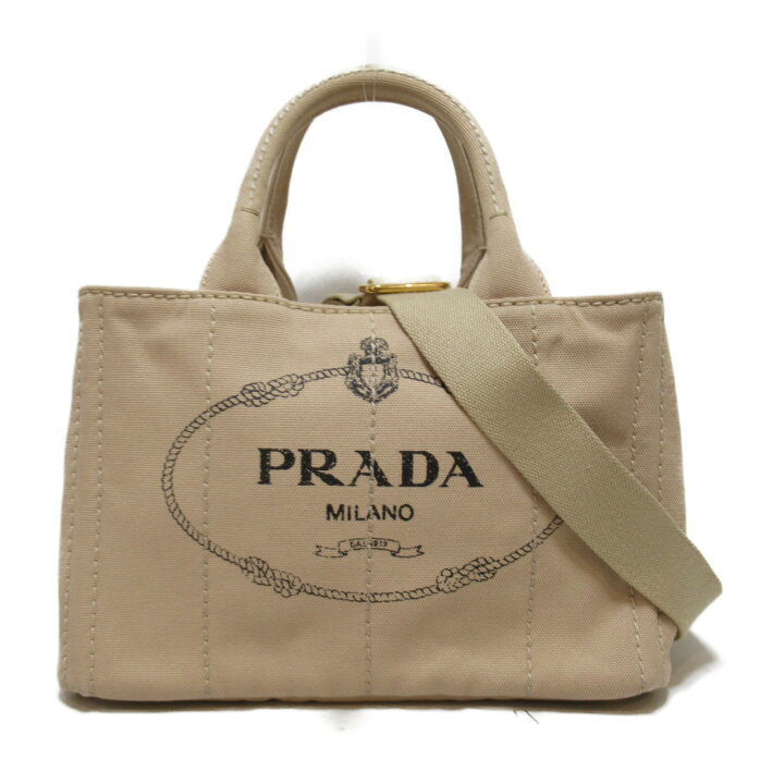 楽天市場】プラダ PRADA カナパトートバッグ 2wayショルダーバッグ 