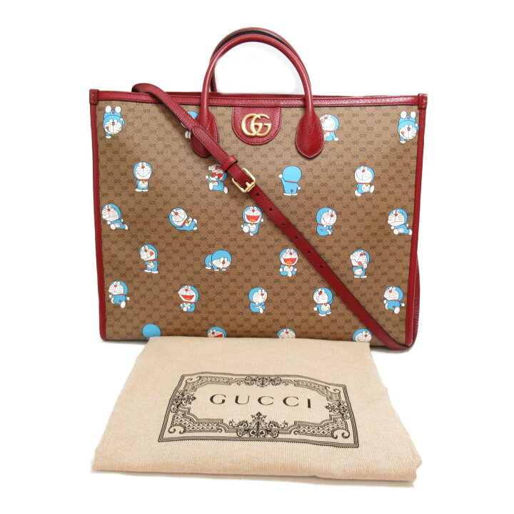 楽天市場】グッチ GUCCI トートバッグ ドラえもん バッグ PVC  