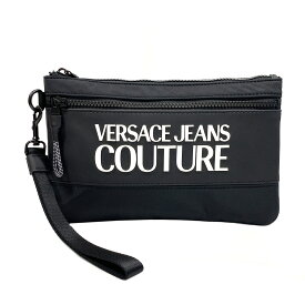 ヴェルサーチ VERSACE JEANS ポーチ バッグ ナイロン メンズ レディース ブラック系 71YA5P90 899 【新品】 | ブランド ブランドバッグ バック アクセサリーポーチ アクセサリー