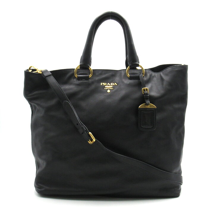 楽天市場】プラダ PRADA 2WAY トートバッグ バッグ レザー メンズ  