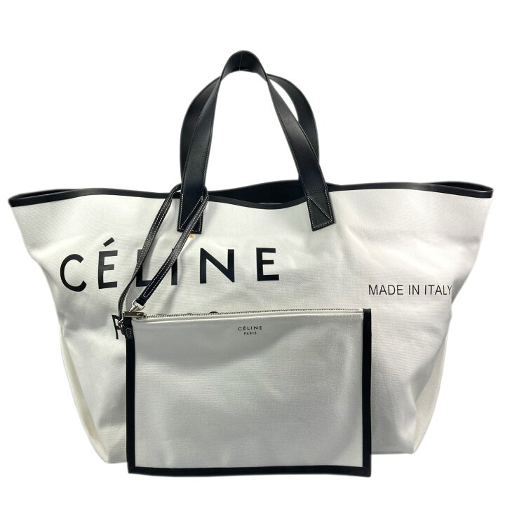楽天市場】セリーヌ CELINE メイドイントートミディアム トートバッグ 
