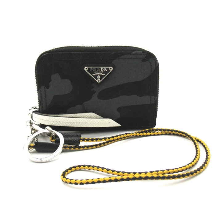 楽天市場】プラダ PRADA ストラップ付コインケース コインケース 財布  